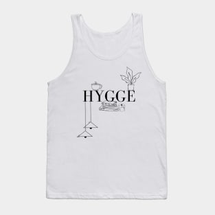 Hygge Logo for Scandinavian Style Lovers Tank Top